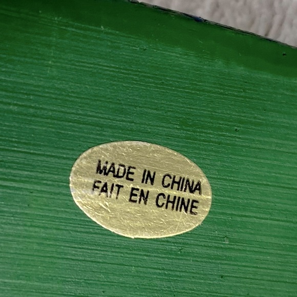 Vintage Teacher Bear with Apple Ornament Figurine Collectible - Picture 3 of 9